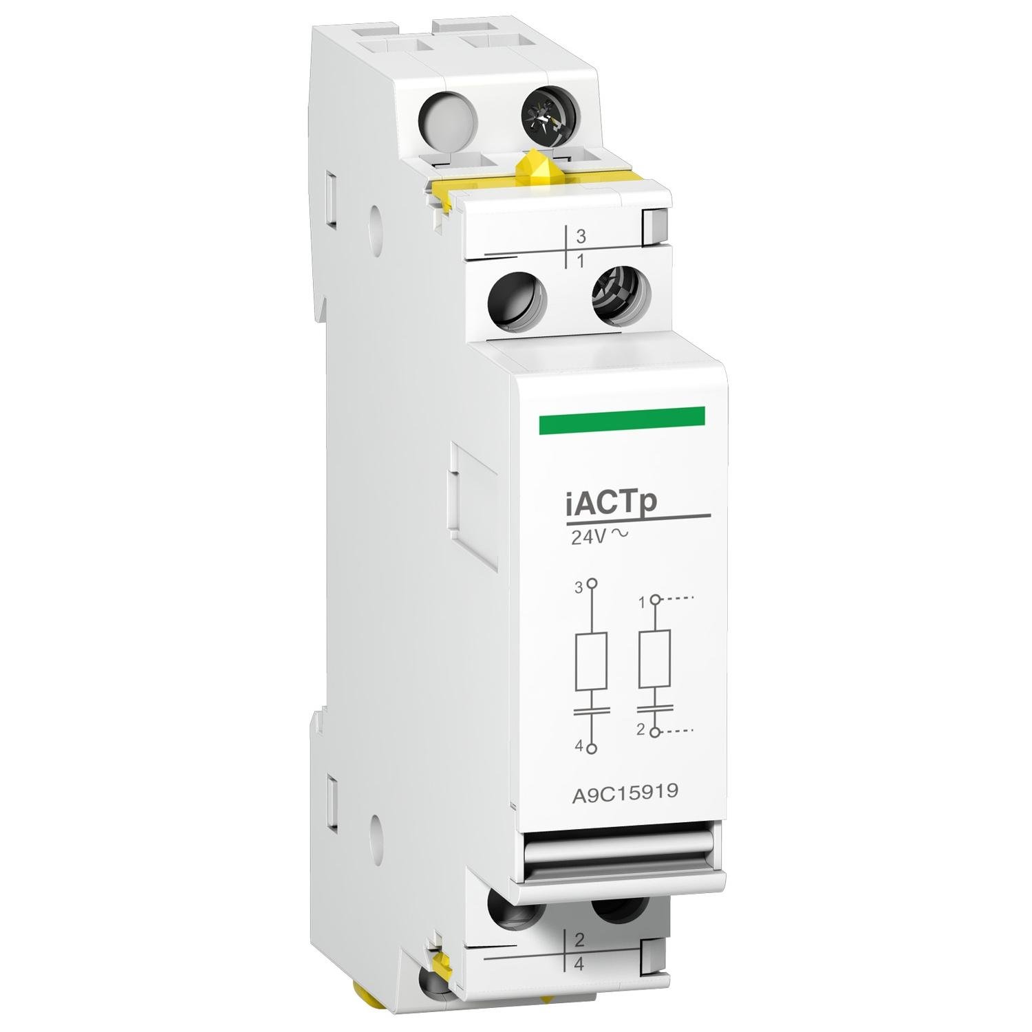 Блок снижения перенапряжения Schneider Electric iACTp 12-48V AC (A9C15919) Блок снижения перенапряжения Schneider Electric iACTp 12-48V AC (A9C15919)