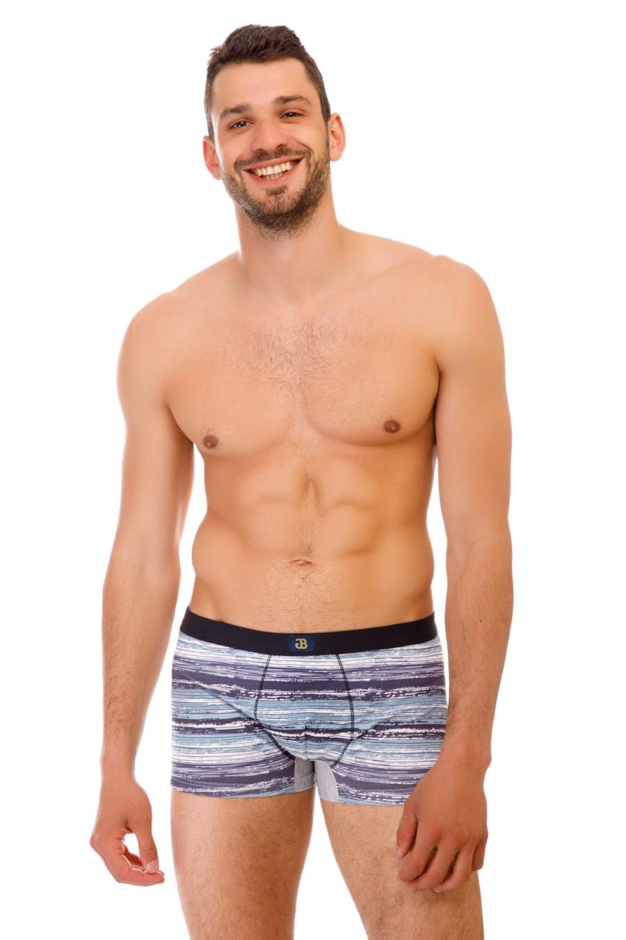 Трусы боксеры Gasoline Blu р. 54/2XL Серый (70834)