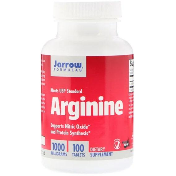 Аргінін Jarrow Formulas Arginine 1000 мг 100 Tabs (JRW-15036)