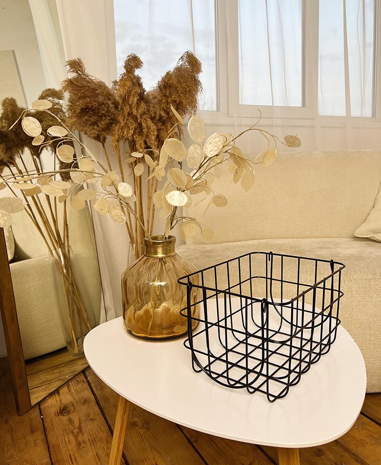 Корзина для хранения Garret металлическая с двумя ручками (110007) - фото 4 Корзина для хранения Garret металлическая с двумя ручками (110007) - фото 4