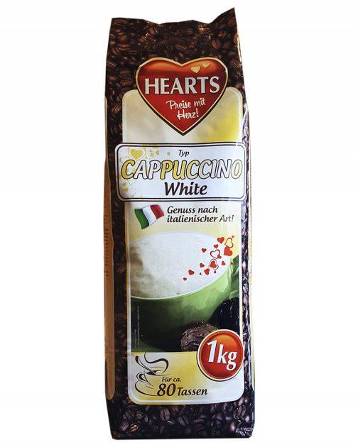 Капучино Hearts Cappuccino White розчинний 1 кг