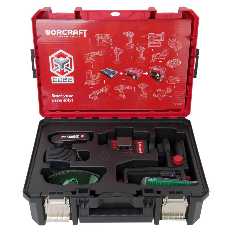 Лазерний рівень акумуляторний Worcraft 3D XCUBE026 (13279) - фото 21