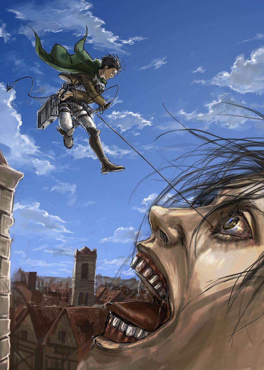Картина GeekLand Attack on Titan удар (AT 09.111)