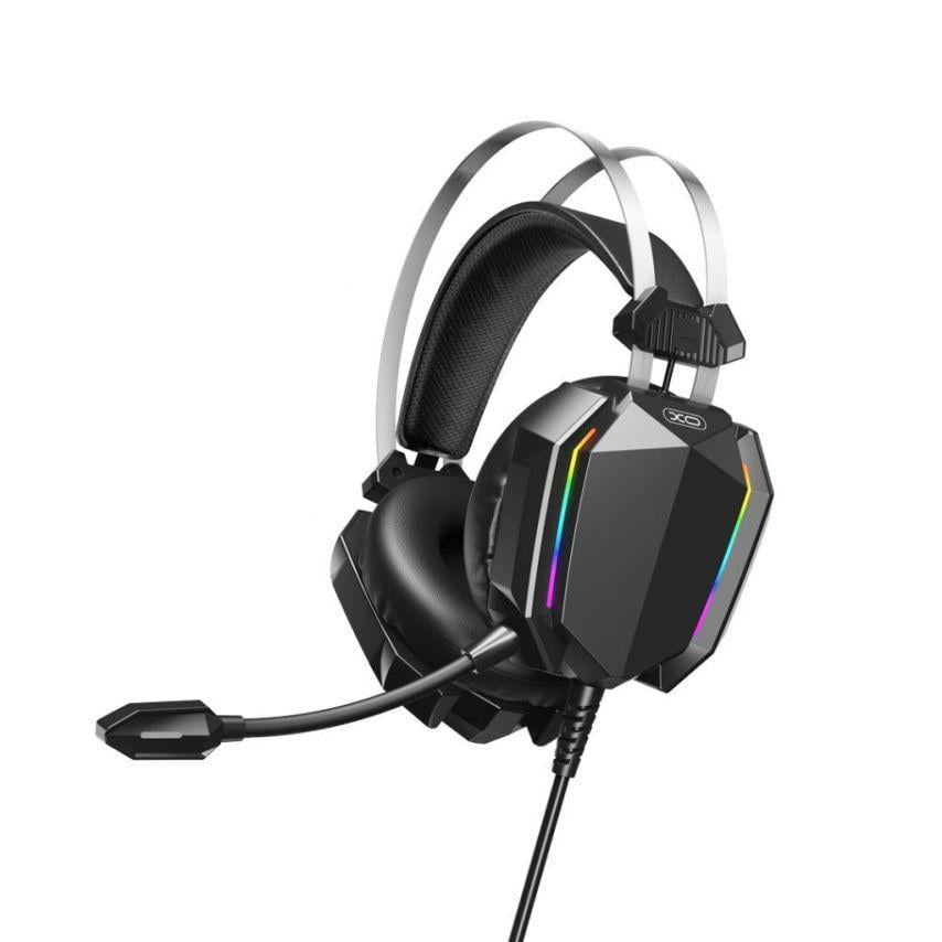 Наушники XO GE-07 игровые RGB Black