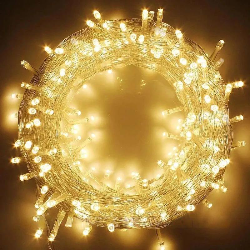 Гірлянда 20 м 600LED USB тепле світло (23457644103_433) Гірлянда 20 м 600LED USB тепле світло (23457644103_433)