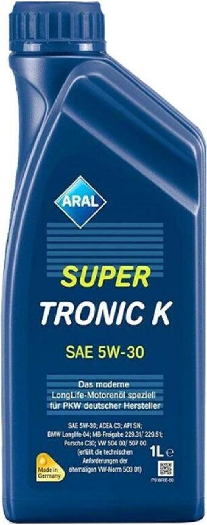 Моторное масло Aral SuperTronic K 5W-30 1 л