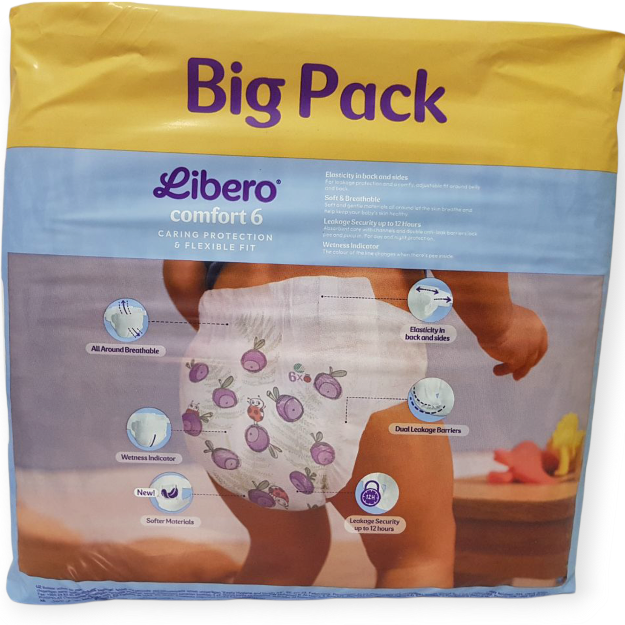Підгузки Libero comfort 6 13-20 кг 40 шт. (2684531737) - фото 2
