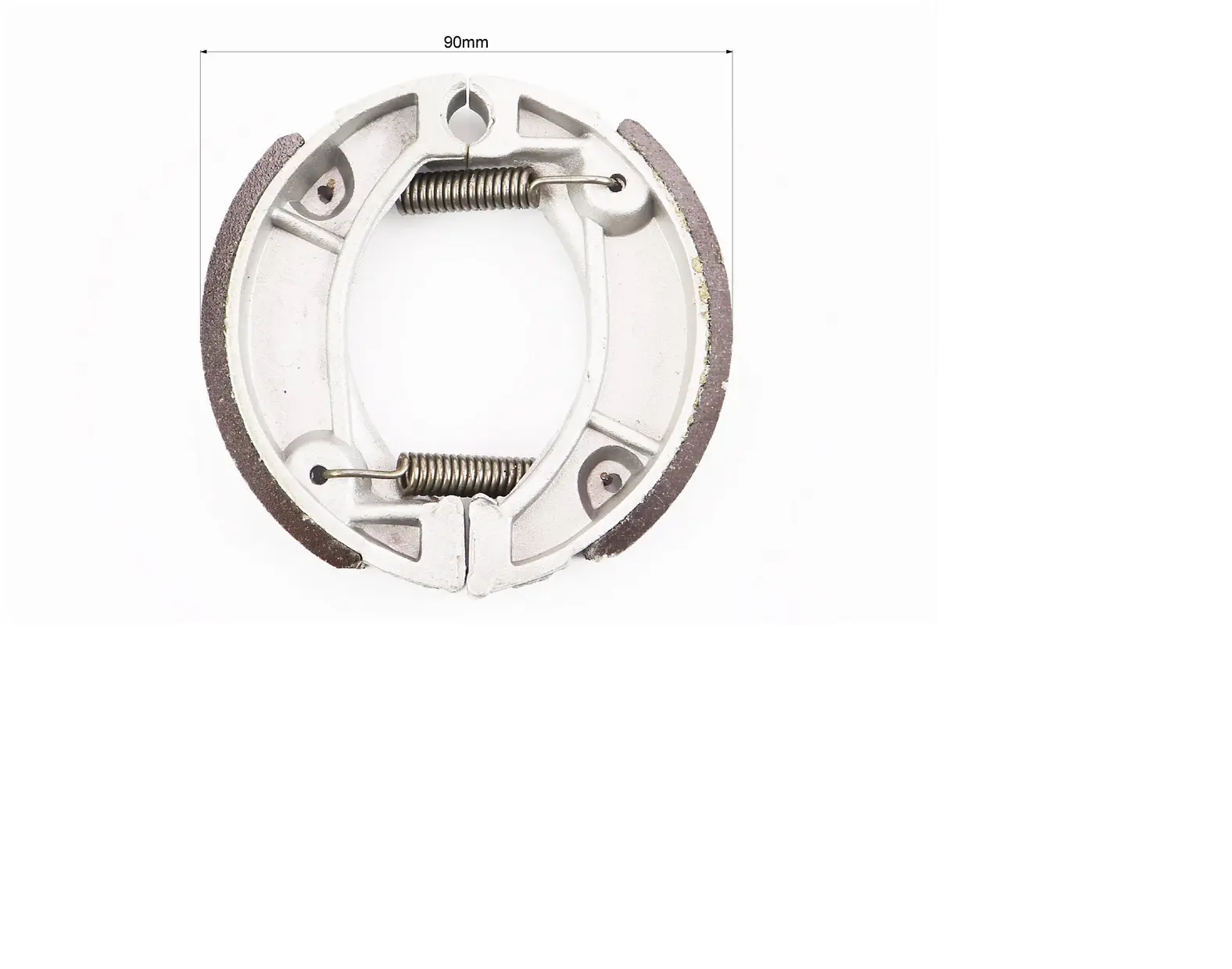 Гальмівні колодки барабан Honda DIO 50 пружини під кутом D 90 мм (363105) - фото 2