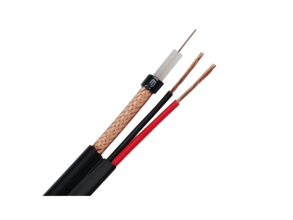 Кабель коаксиальный Ritar B100-RG59CCA + 2x0,5 мм CU 0,81 мм/CCA 64x0,12 м CCA с питанием бухта 100 м Кабель коаксиальный Ritar B100-RG59CCA + 2x0,5 мм CU 0,81 мм/CCA 64x0,12 м CCA с питанием бухта 100 м