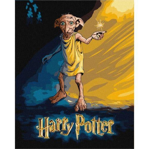 Картина по номерам Harry Potter Постер с Добби 40х50 см (2987506406)