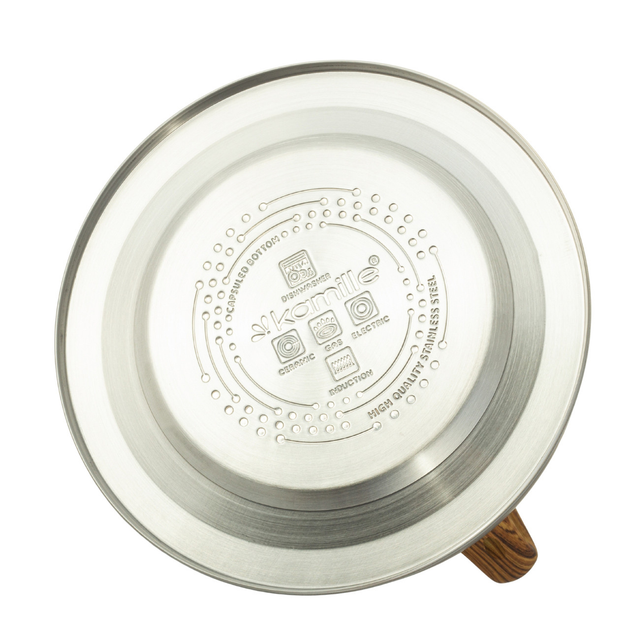 Чайник со свистком и ручкой с покрытием soft touch Kamille KM-0858 из нержавеющей стали 3 л Черный (150-84-0858) - фото 8 Чайник со свистком и ручкой с покрытием soft touch Kamille KM-0858 из нержавеющей стали 3 л Черный (150-84-0858) - фото 8