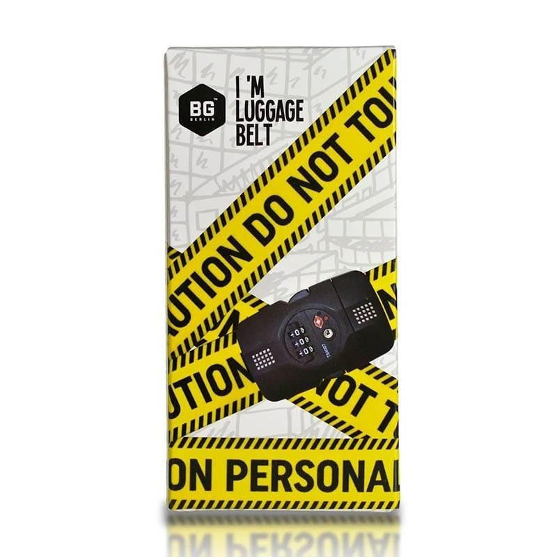 Ремень для багажа BG Berlin Luggage 198 см Caution TSA (Bg007-01-129)
