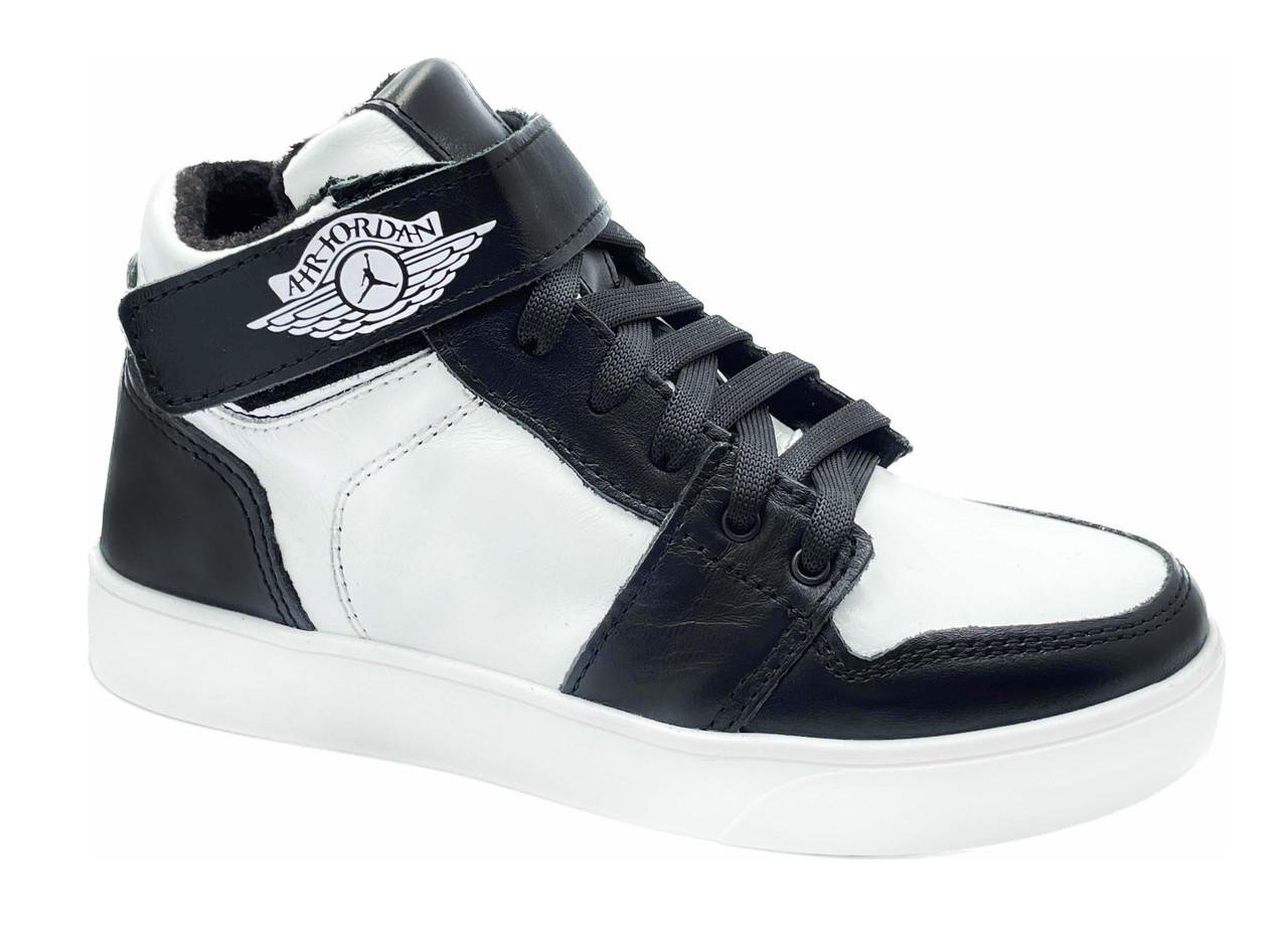 Кросівки для хлопчиків MONSTER CHJ-44/39 р. 39 Чорний/Білий