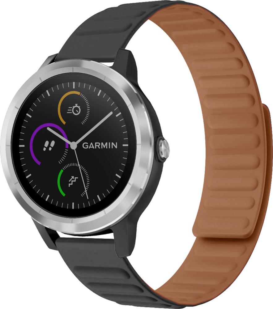 Ремінець Magneter для Garmin Vivoactive 3 Black (26609-2B) Ремінець Magneter для Garmin Vivoactive 3 Black (26609-2B)