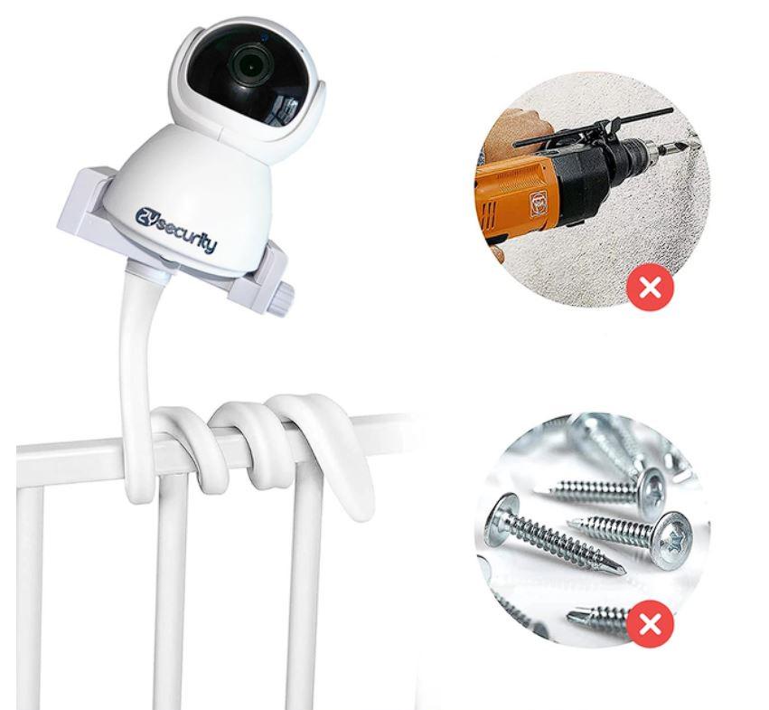 Держатель для видеоняни универсальный Белый - фото 2 Держатель для видеоняни универсальный Белый - фото 2