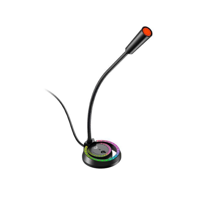 Микрофон игровой MeeTion MT-MC14 с RGB подсветкой Черный (4f22447c)