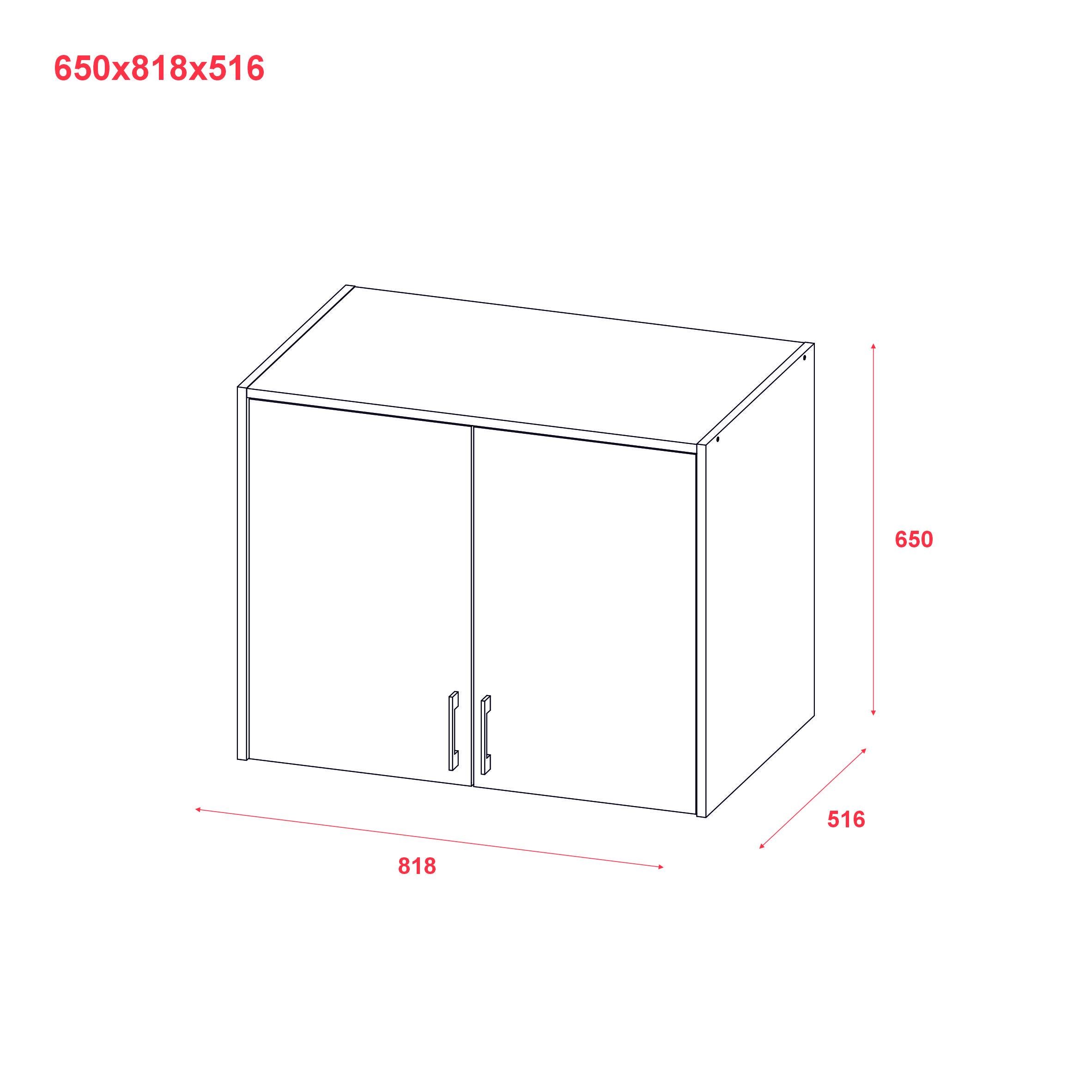 Антресоль висока Doros Ронді 2 ДСП 82х52х65 см Дуб Артізан/Кашемір (41516181) - фото 8 Антресоль висока Doros Ронді 2 ДСП 82х52х65 см Дуб Артізан/Кашемір (41516181) - фото 8