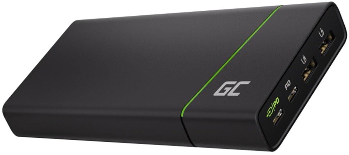 Повербанк GREEN CELL PowerPlay Ultra 26800 mAh 128W Черный (18174982) - фото 1