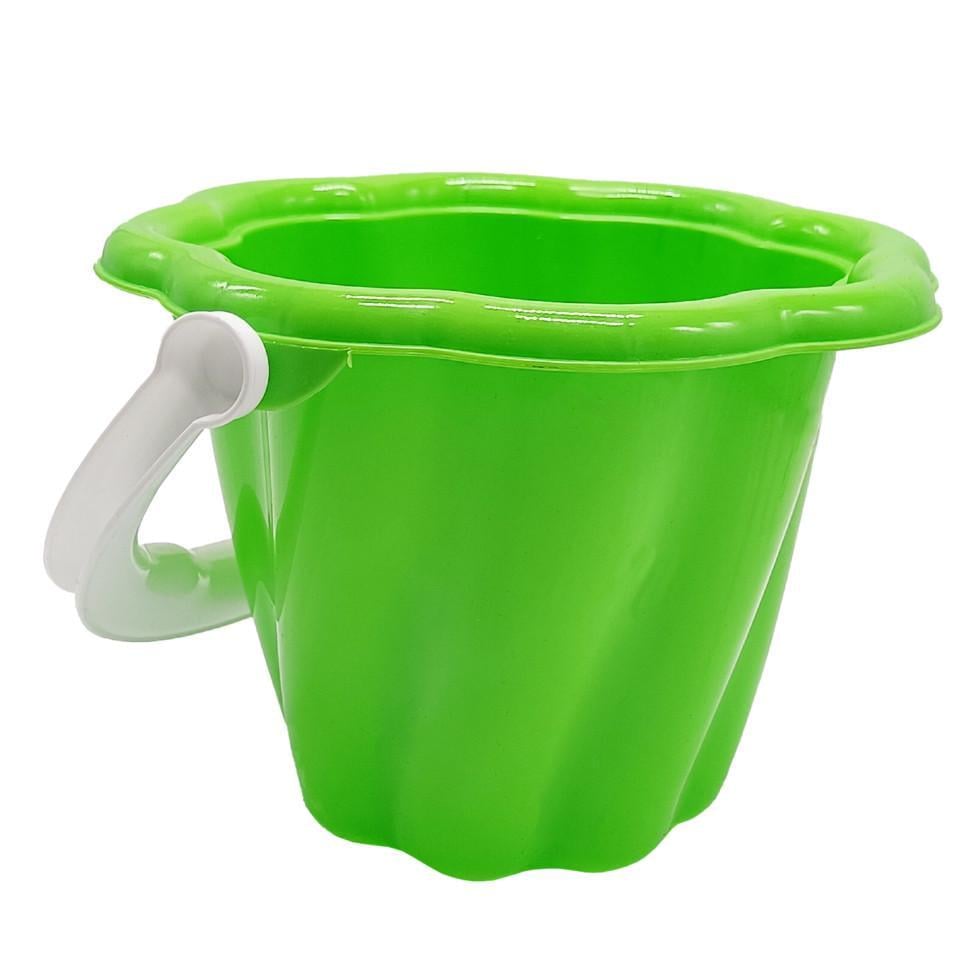 Дитяче іграшкове відерце "Ромашка" 1142 Світло-зелений (RLT19560s65848)