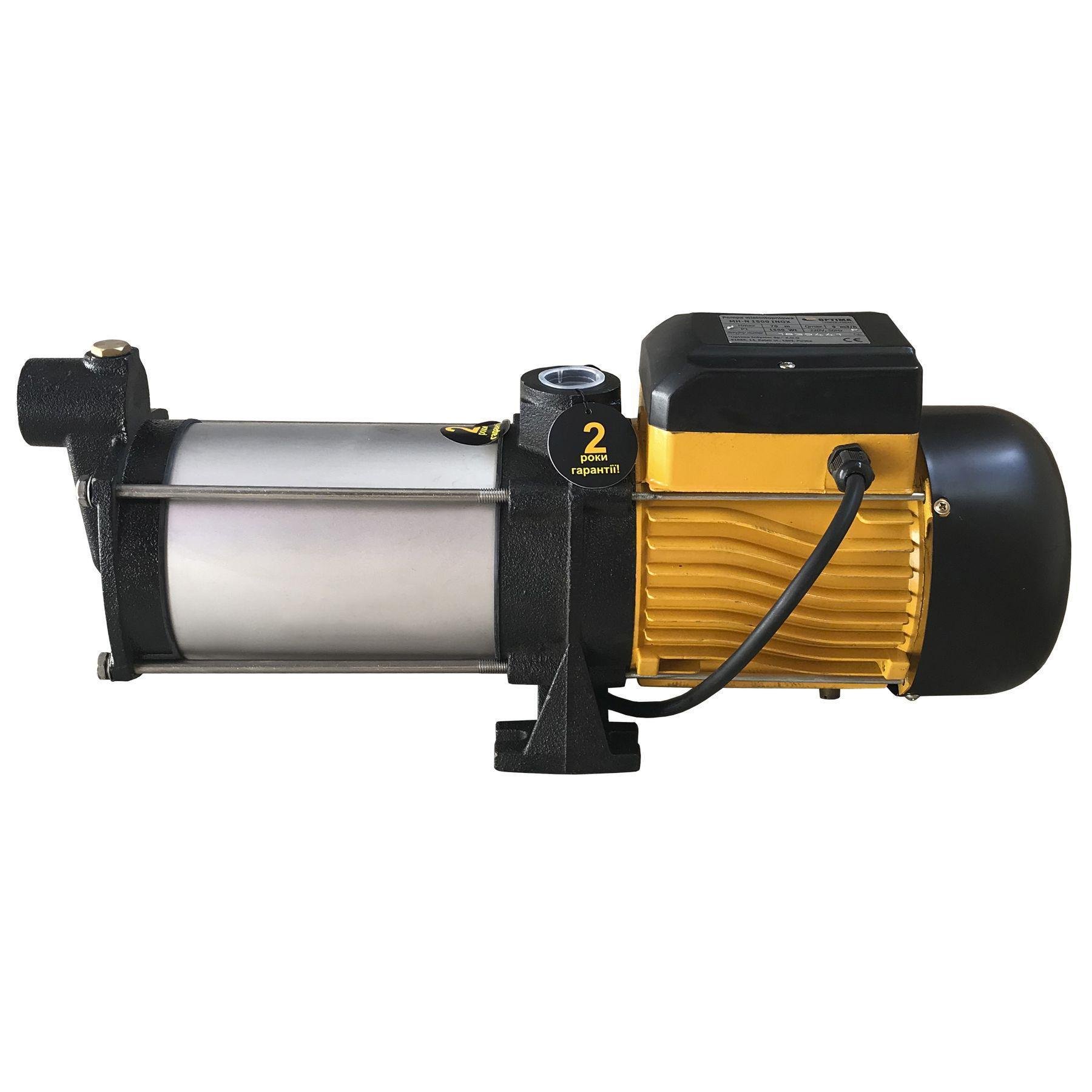 Насос центробежный многоступенчатый Optima MH-N 1500INOX нержавеющая сталь колеса 1,5 кВт (GSR-000015478)