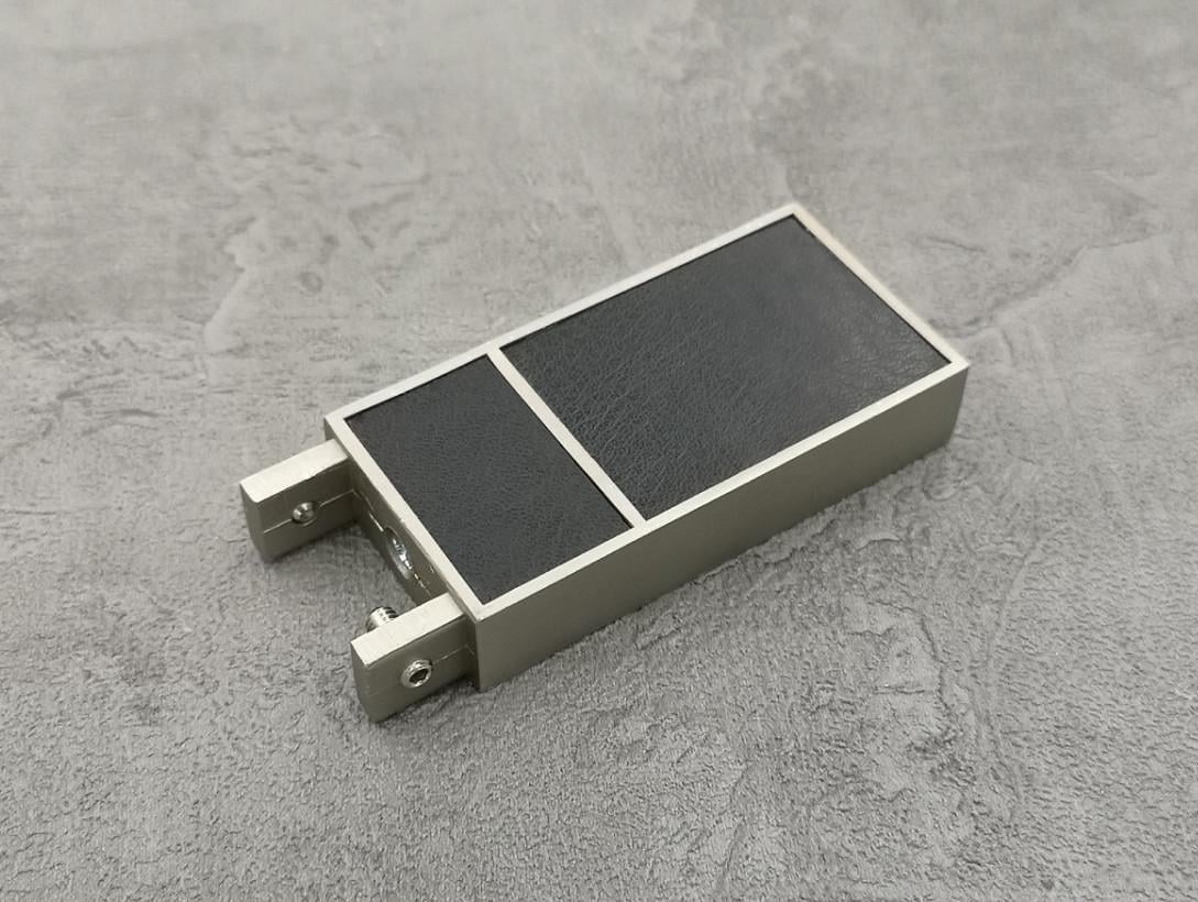 Наконечник MARCIN DECOR Скарлайн BOSS черная матовая кожа сталь матовая