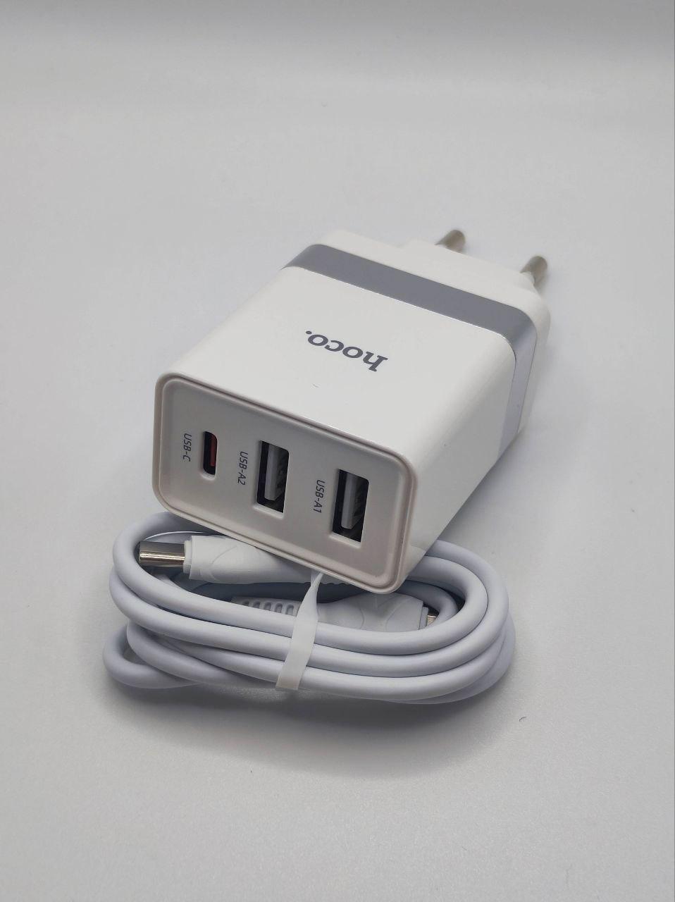 Блок живлення МЗП Hoco N21 Pro Tourer PD30W - фото 2 Блок живлення МЗП Hoco N21 Pro Tourer PD30W - фото 2