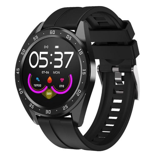 Смарт-годинник Smart Watch KX-10 Fitness Чорний Смарт-годинник Smart Watch KX-10 Fitness Чорний
