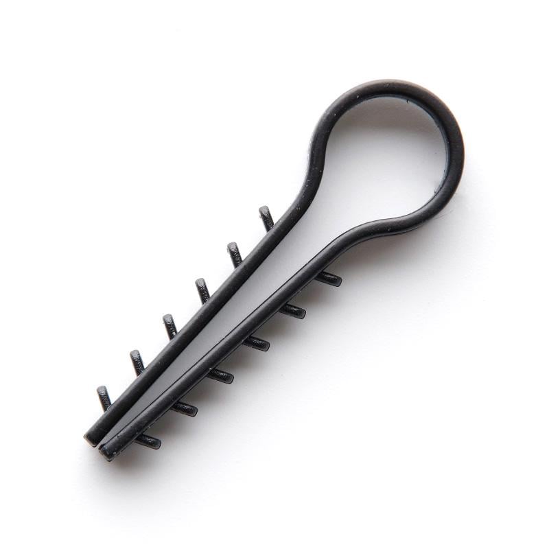 Дюбель-елка Apro Ø12 для круглых проводов 100 шт. Черный (FT-12B)