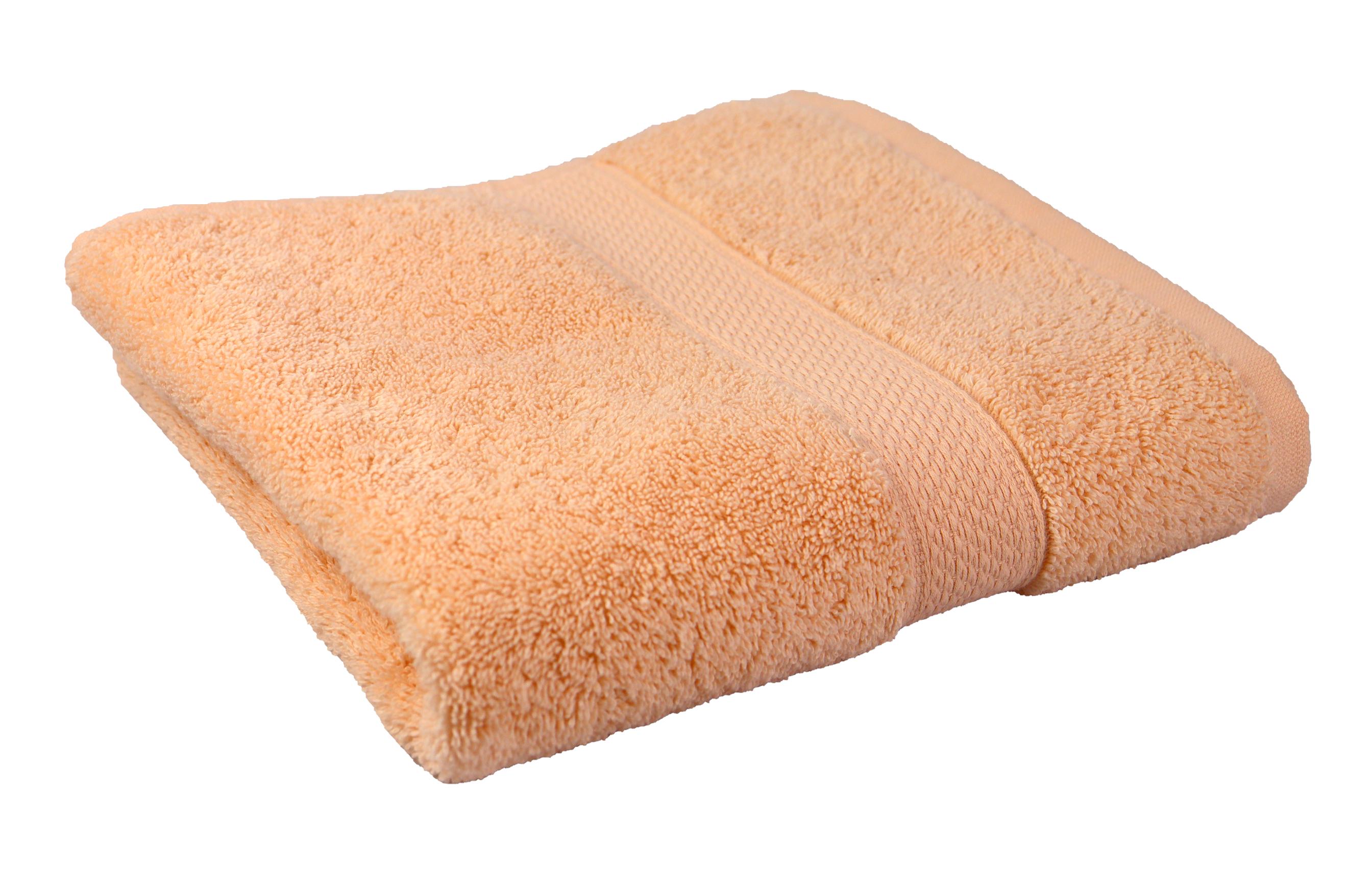 Полотенце Colorful Somon 50х100 см Персиковый - фото 4