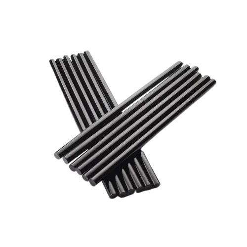 Стержни клеевые B силиконовые для горячего клея 0,7x30 см Черный (589484)