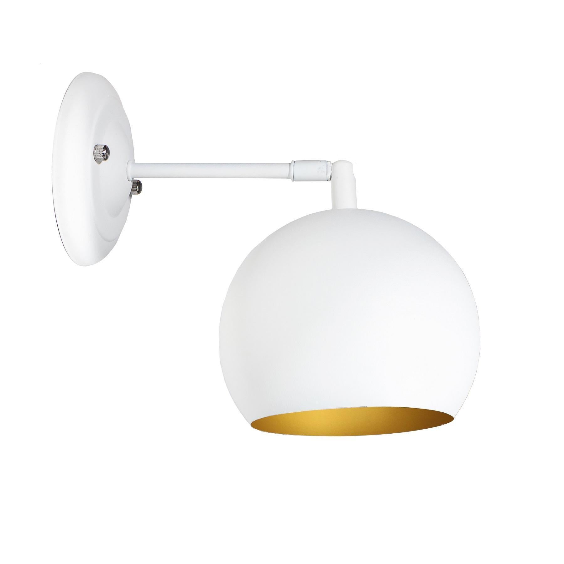 Бра настенный Bowl W150 White/Gold