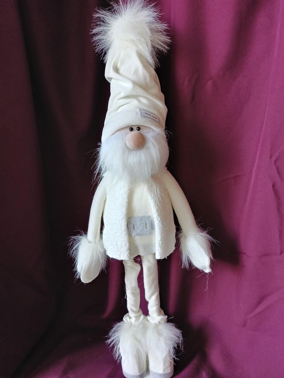 Гном скандинавський 85 см Білий (Гном №9)