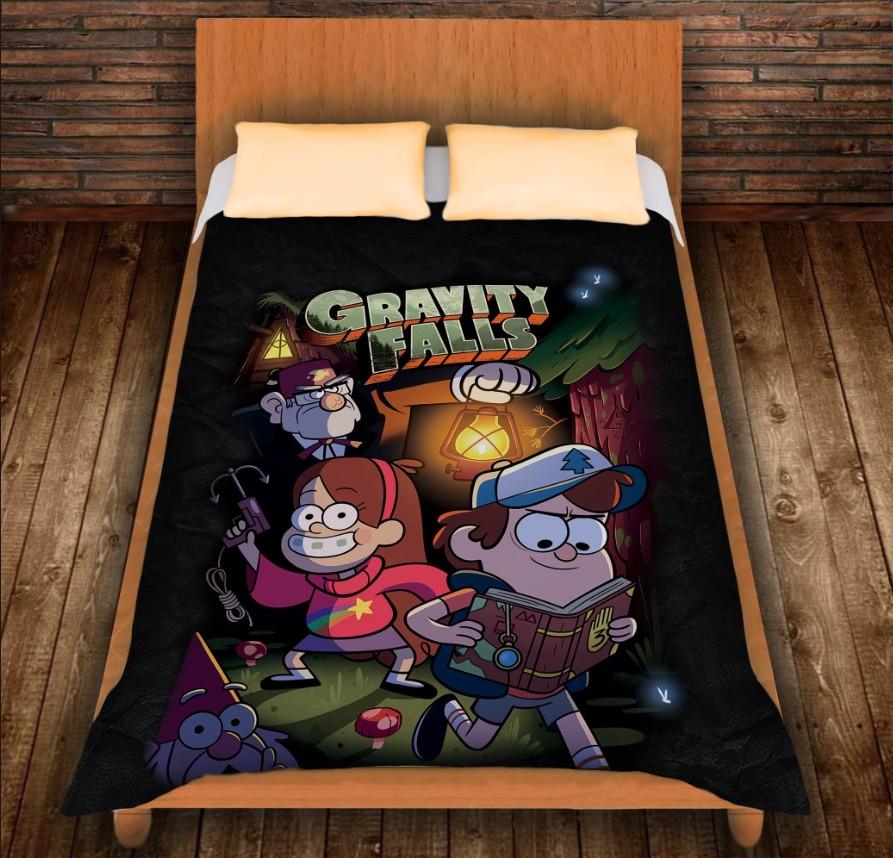 Плед с 3D принтом Gravity Falls 150х200 см (epi_0220)