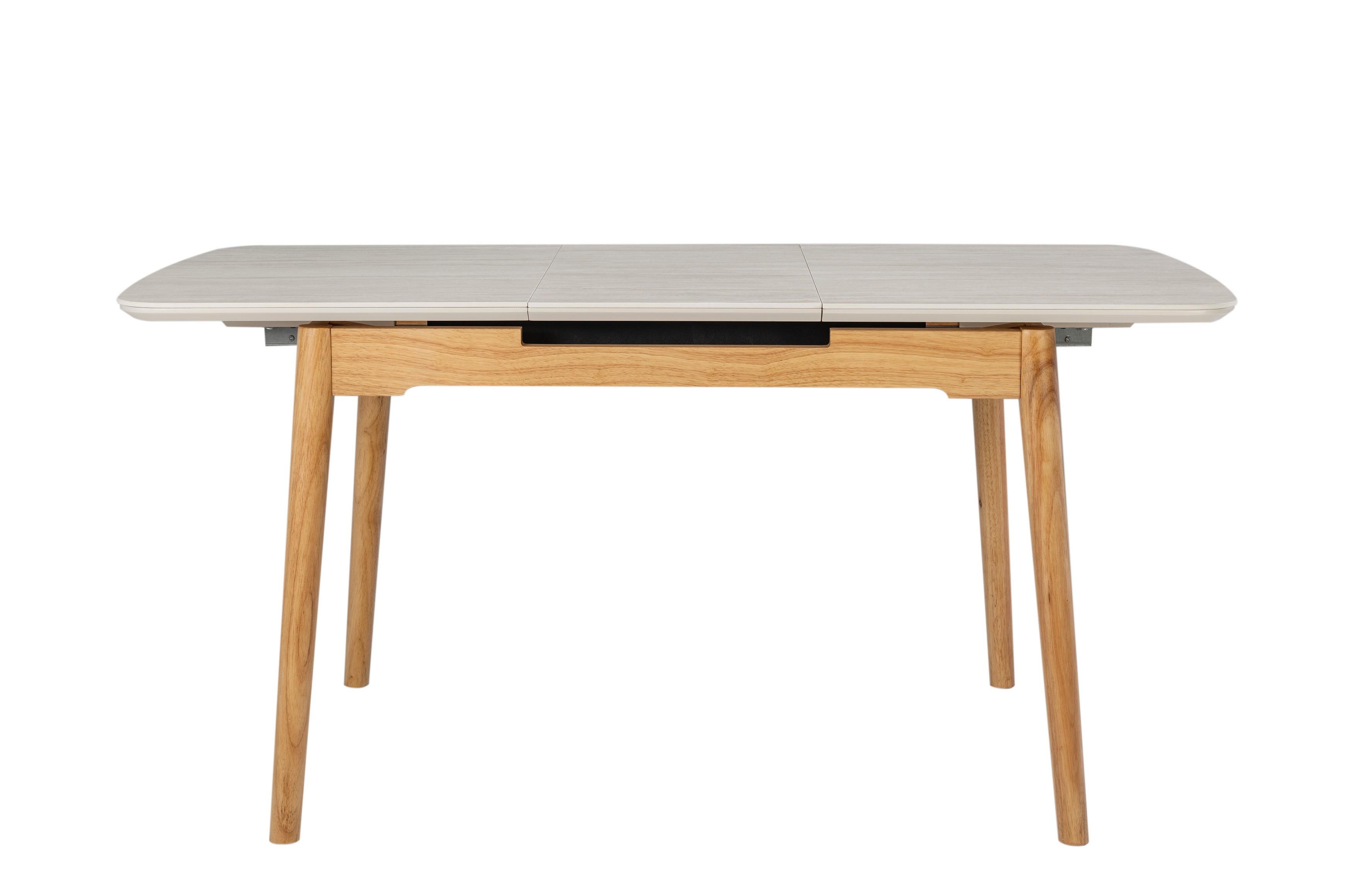 Стол обеденный раскладной Ветро 1200-1600/800/760 мм Травертин матовый/Дуб(TМ-76) - фото 7 Стол обеденный раскладной Ветро 1200-1600/800/760 мм Травертин матовый/Дуб(TМ-76) - фото 7