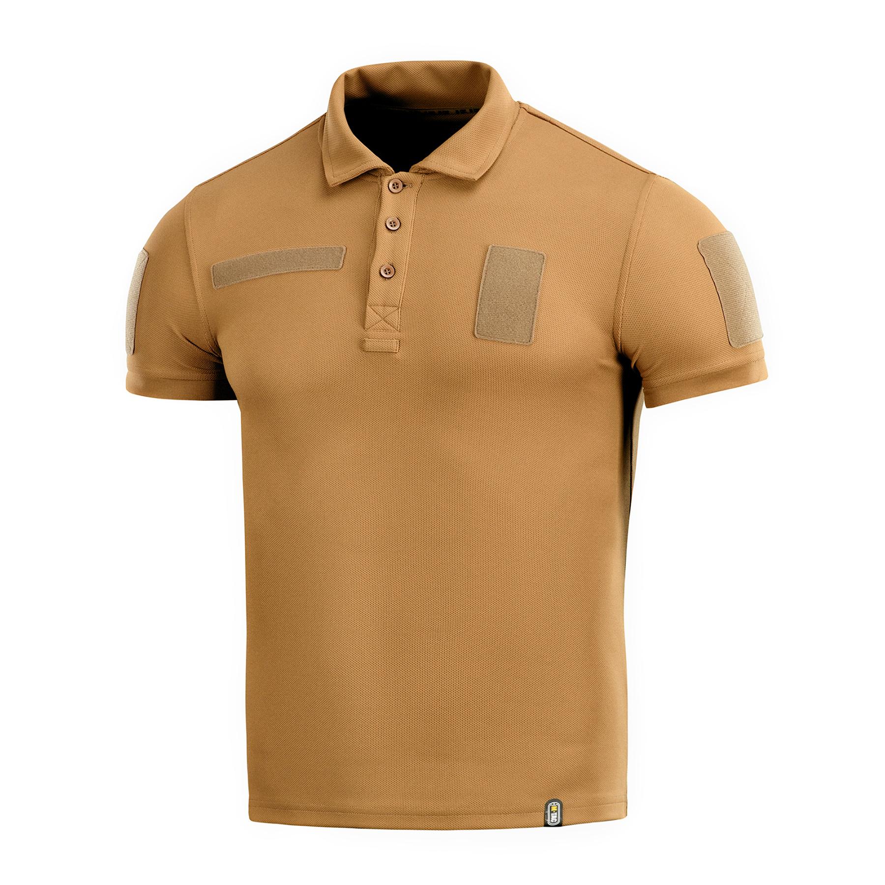 Футболка поло M-Tac тактичне Polyester S Coyote