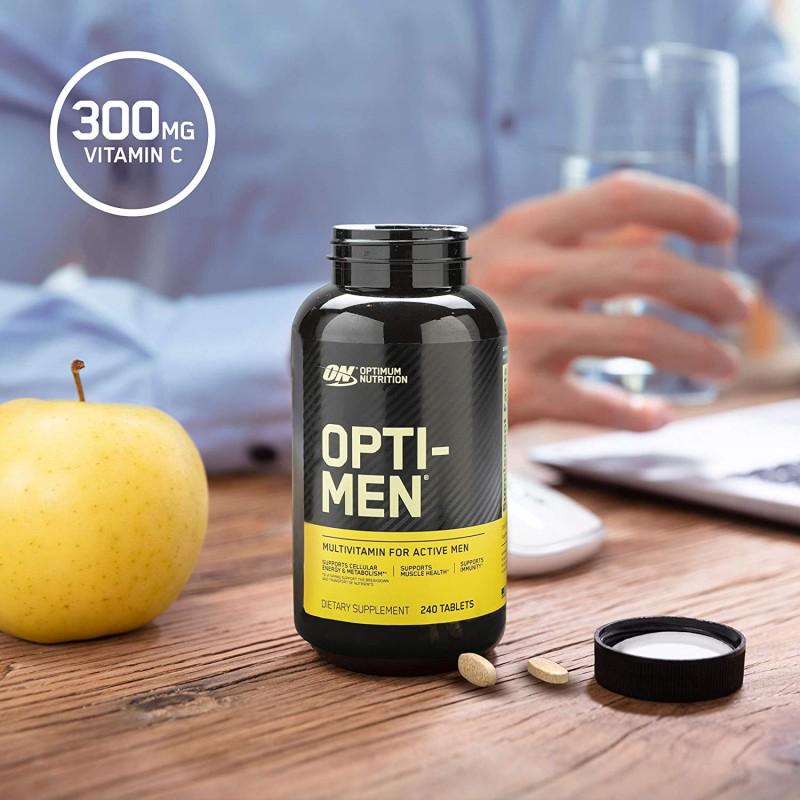 Комплекс вітамінів і мінералів для чоловіків Opti-Men Optimum Nutrition 240 таб. (04867-01) - фото 2