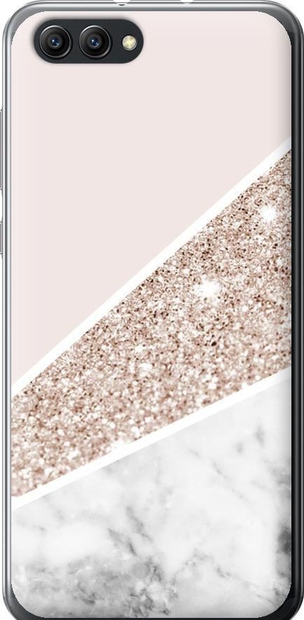 Чехол на Huawei Honor V10 / View 10 Пастельный мрамор (4342u-1579-42517)