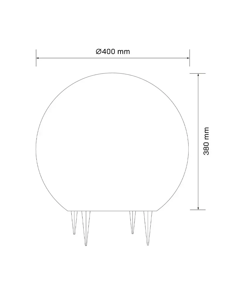 Уличный светильник Polux 330352 Argento - фото 3 Уличный светильник Polux 330352 Argento - фото 3