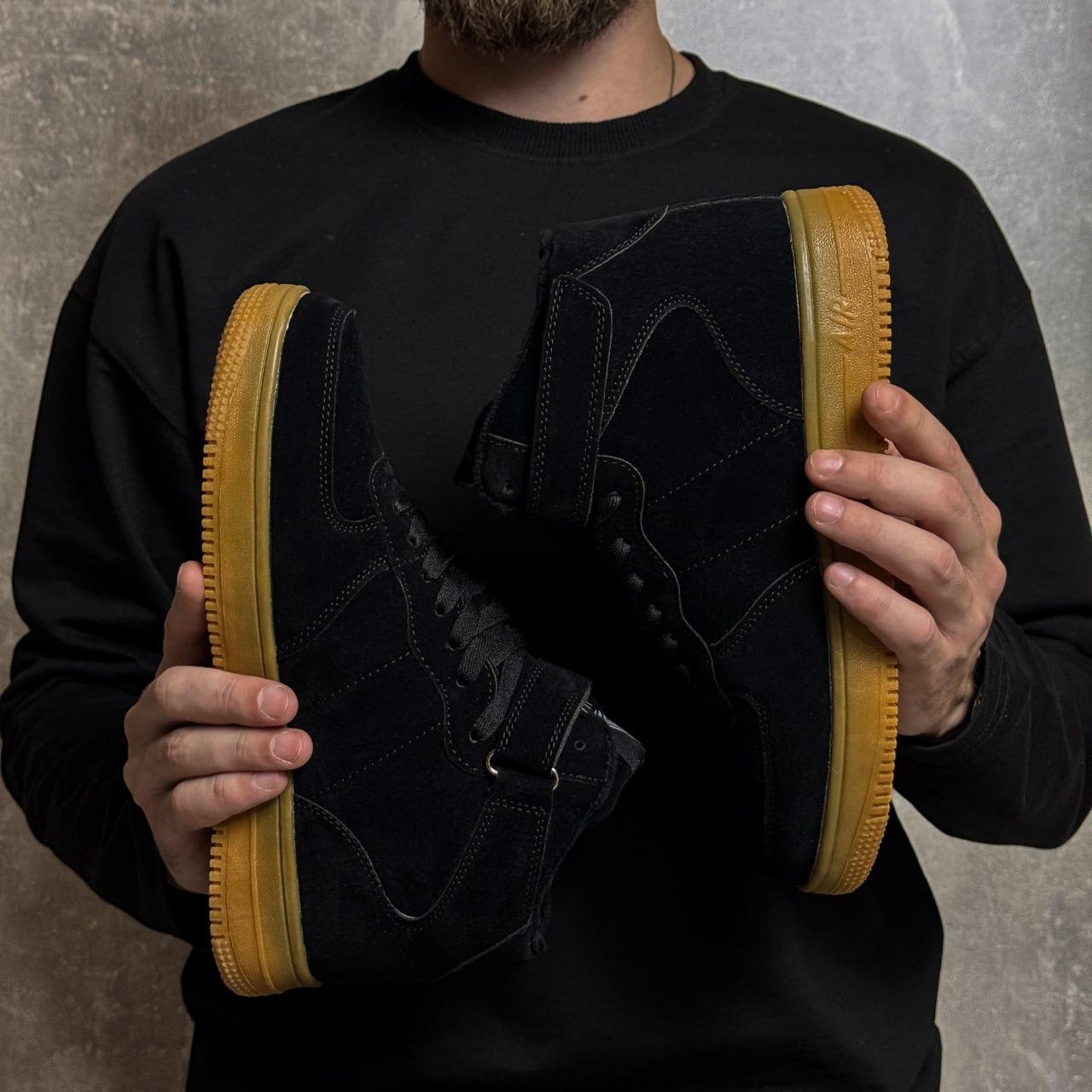 Кроссовки мужские зимние Winter New эко-замша р. 44 Черный (30766598) - фото 4 Кроссовки мужские зимние Winter New эко-замша р. 44 Черный (30766598) - фото 4