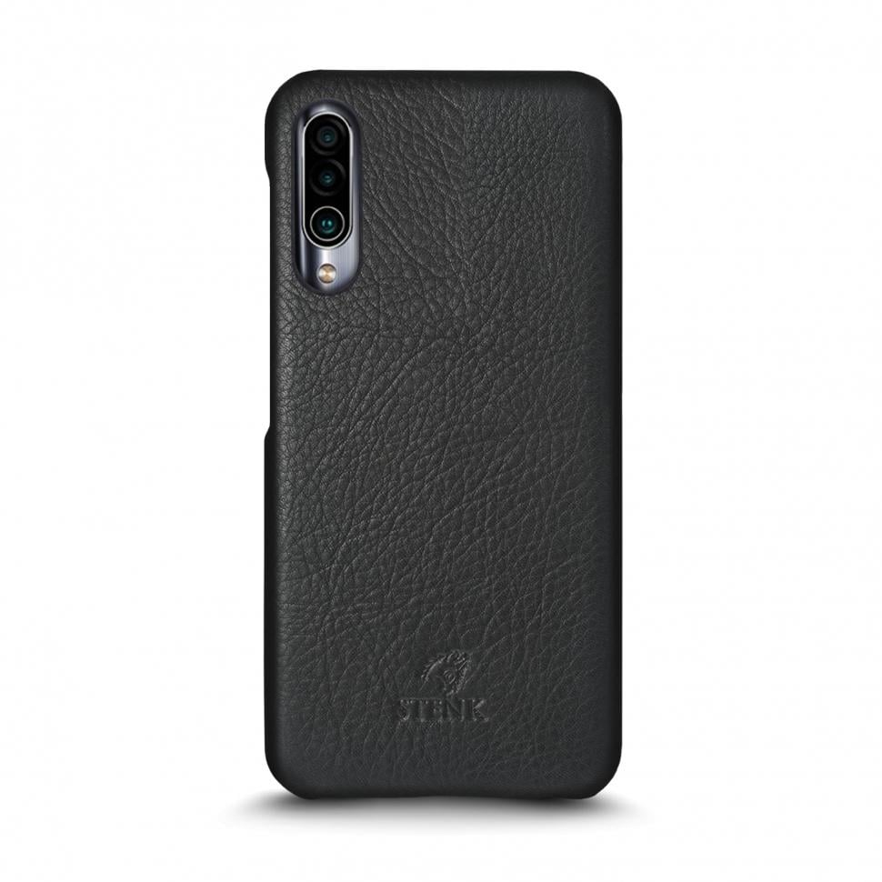 Шкіряна накладка Stenk Cover для Meizu 16Xs Чорний (69314)