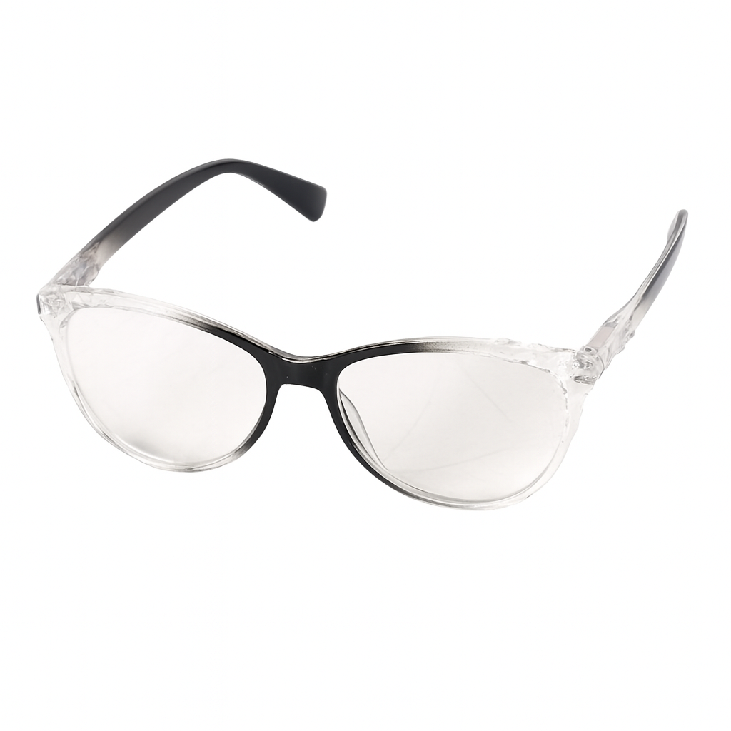 Окуляри для корекції зору з пружинним шарніром WL-1330 Прозоро-чорний (29703878)
