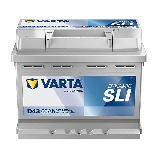 Аккумулятор автомобильный Varta Dynamic SLI 12V 60 Ah 540A L+ (560127054)