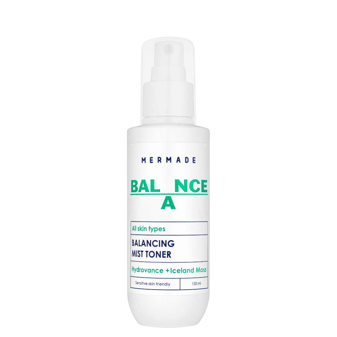 Тонік-міст для обличчя балансуючий Mermade Hydrovance & Iceland Moss Extract 150 мл (2367145433)