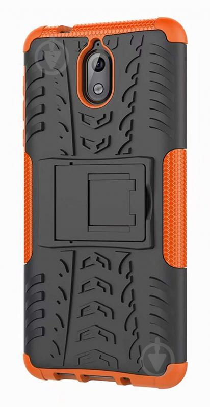 Чехол Armor Case для Nokia 3.1 Оранжевый (hub_VUsp42136)