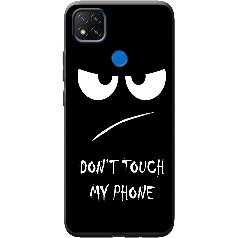 Чохол Boxface Xiaomi Redmi 9C Don't Touch my Phone Чорний силікон (40879-up535-41176)