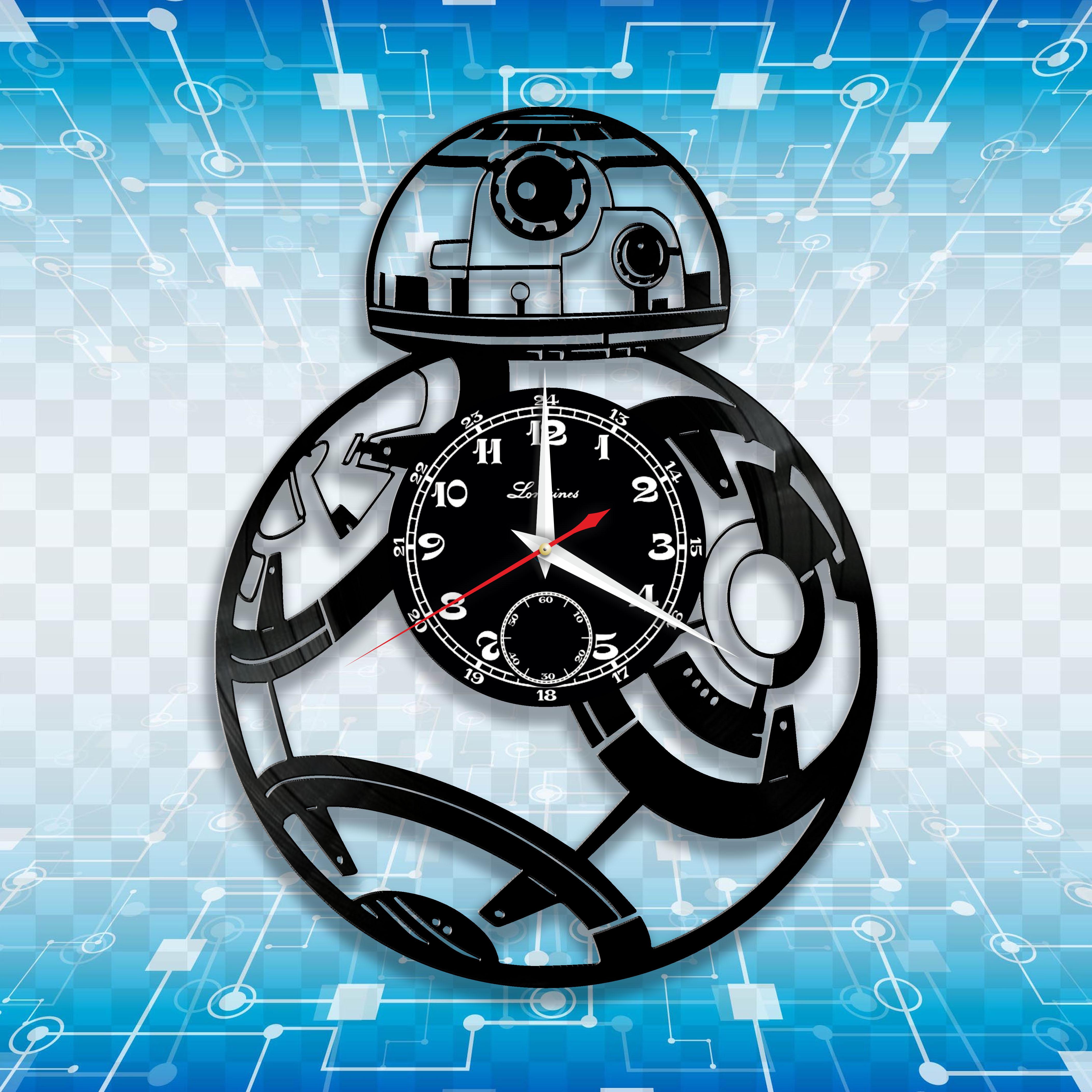 Часы настенные Звездные Войны 3315 из виниловой пластинки