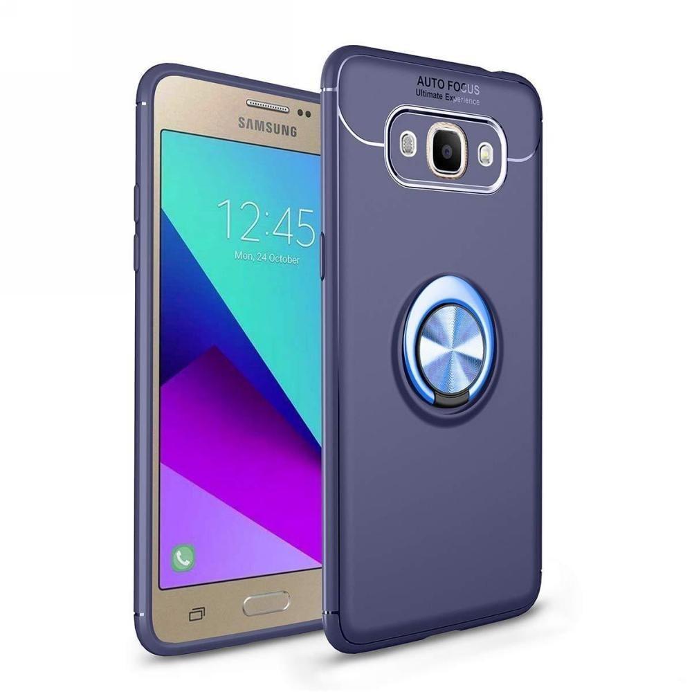 Чехол с кольцом Auto Focus для Samsung Galaxy J7 2016 J710 Blue (07387-28)