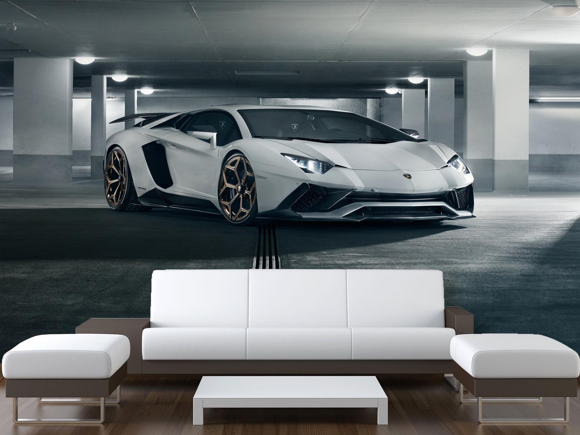 Фотообои флизелиновые 3д Upstream Lamborghini 230х345 см (S5CAR-014/6)