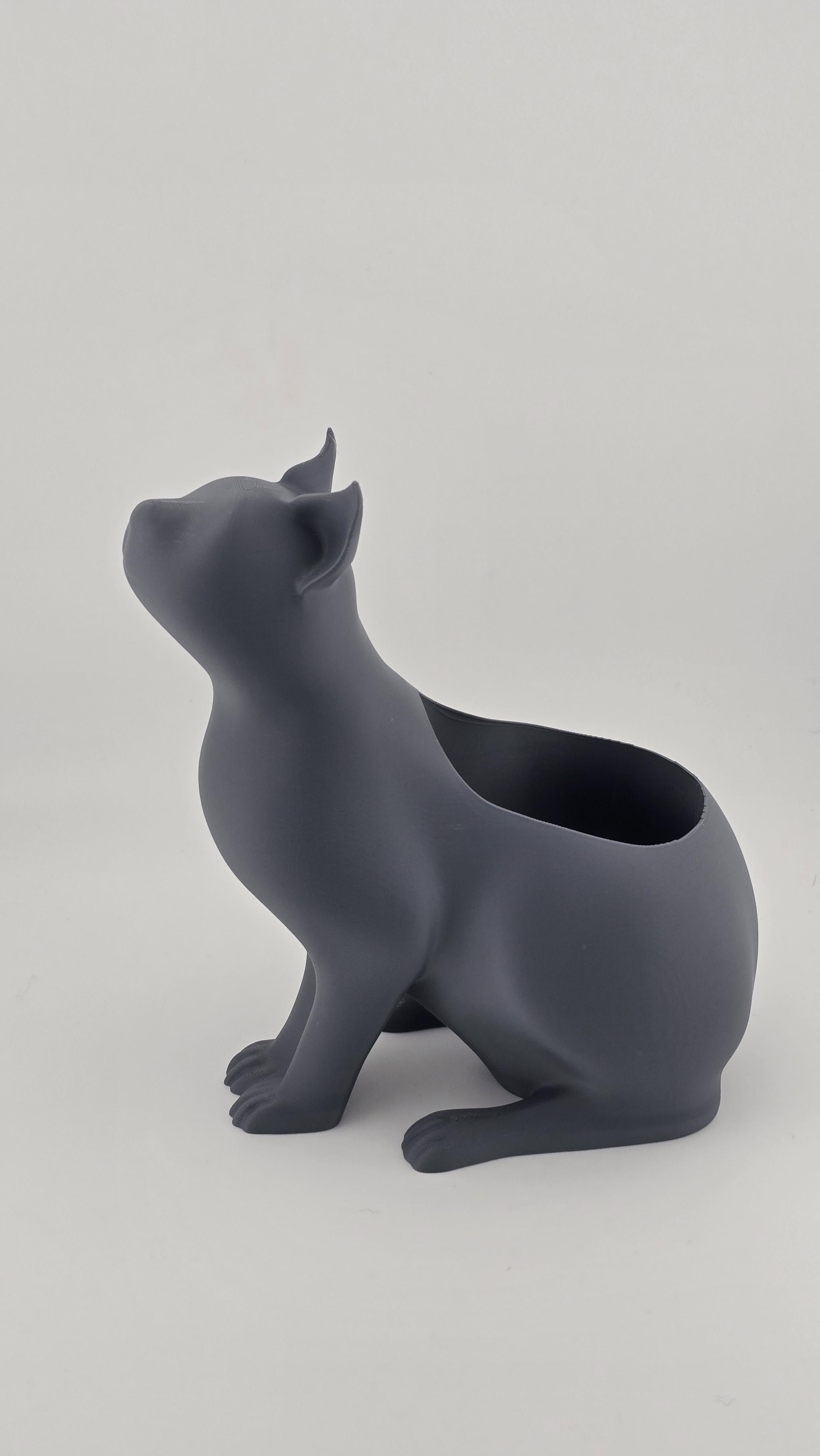 Горшок для растений в виде кота (0082) Горшок для растений в виде кота (0082)