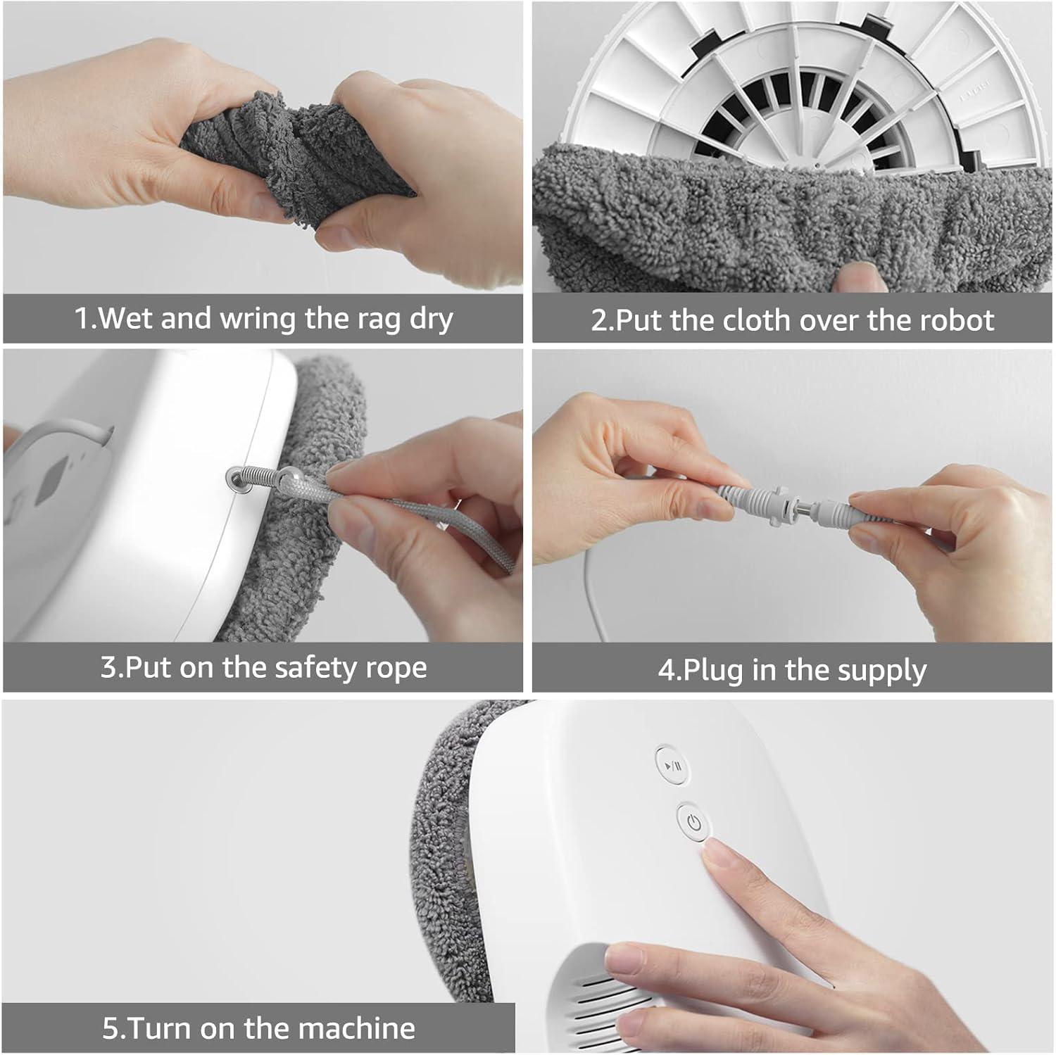 Робот для мойки окон HUTT DDC55 с дистанционным управлением (12347888) - фото 7